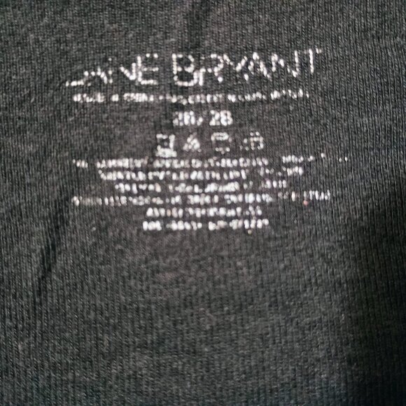 VGUC: Lane Bryant Size 26/28 Black Sequin Tank Top - Picture 3 of 5